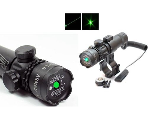(image for) Tactical Green Laser Gunsight with On off Swith